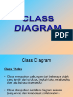 Class Diagram Menjelaskan Struktur Kelas