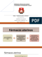 Farmacología uterina: oxitocicos y sus usos en el parto