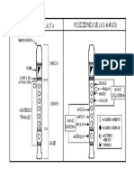 Partes de La Flauta