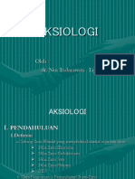 Aksiologi