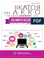 Indikator Makro Sosial Ekonomi Sulawesi Selatan Triwulan 1 2017