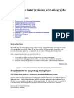 Viewing and Interpretation of Radiographs