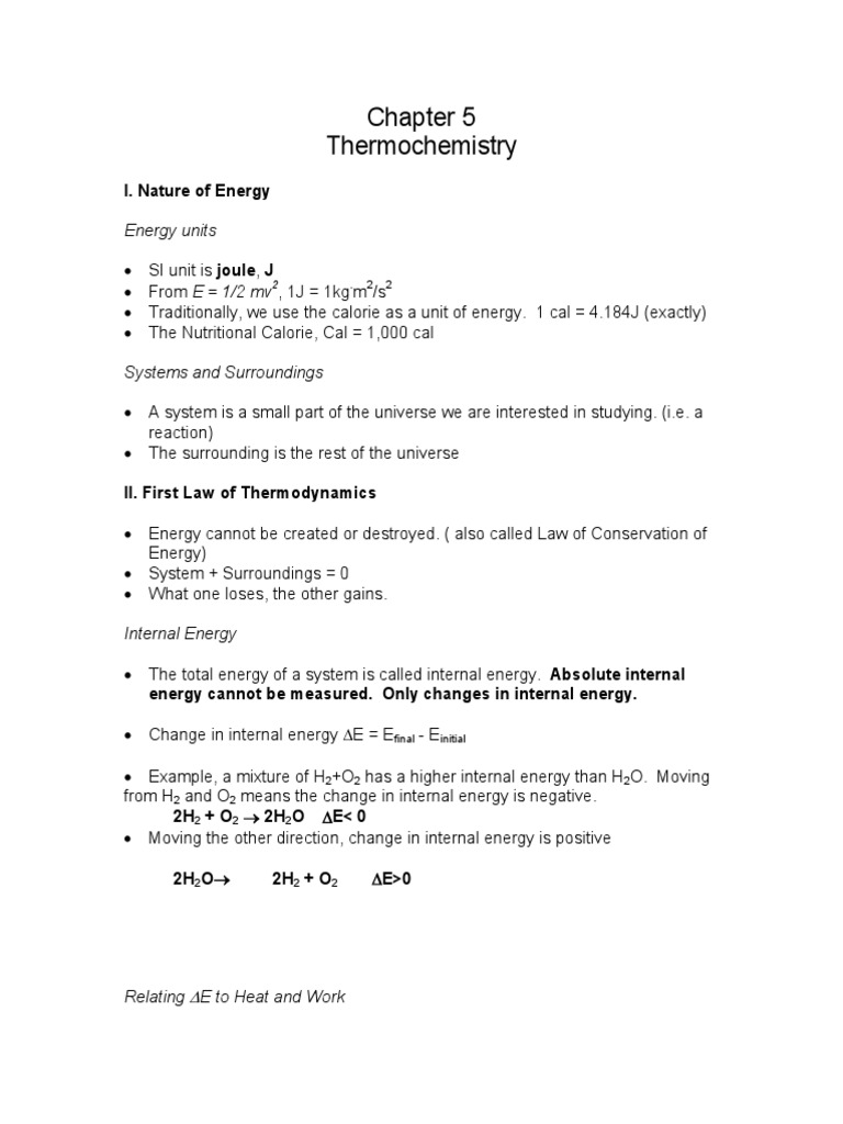 Thermochemistry Problems Worksheet Number One Answers Nidecmege