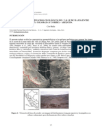 Geomorfología y Peligros Geológicos Del Valle de Majes