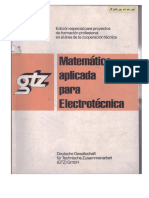 Matematica para La Electrotecnia GTZ PDF