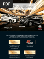 Alphard Vellfire Brochure