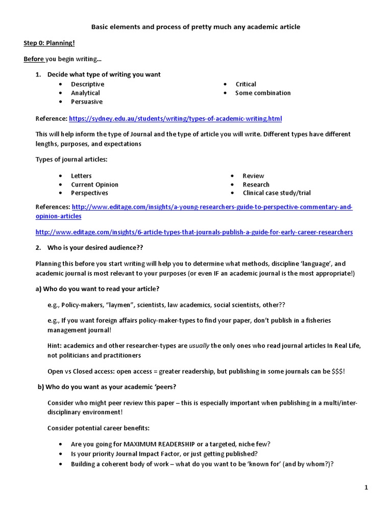 Introduction On How To Write A Journal | PDF | Abstract (Summary ...