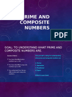 Prime and Composite Numbers