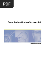 AuthenticationServices 4.0 InstallGuide