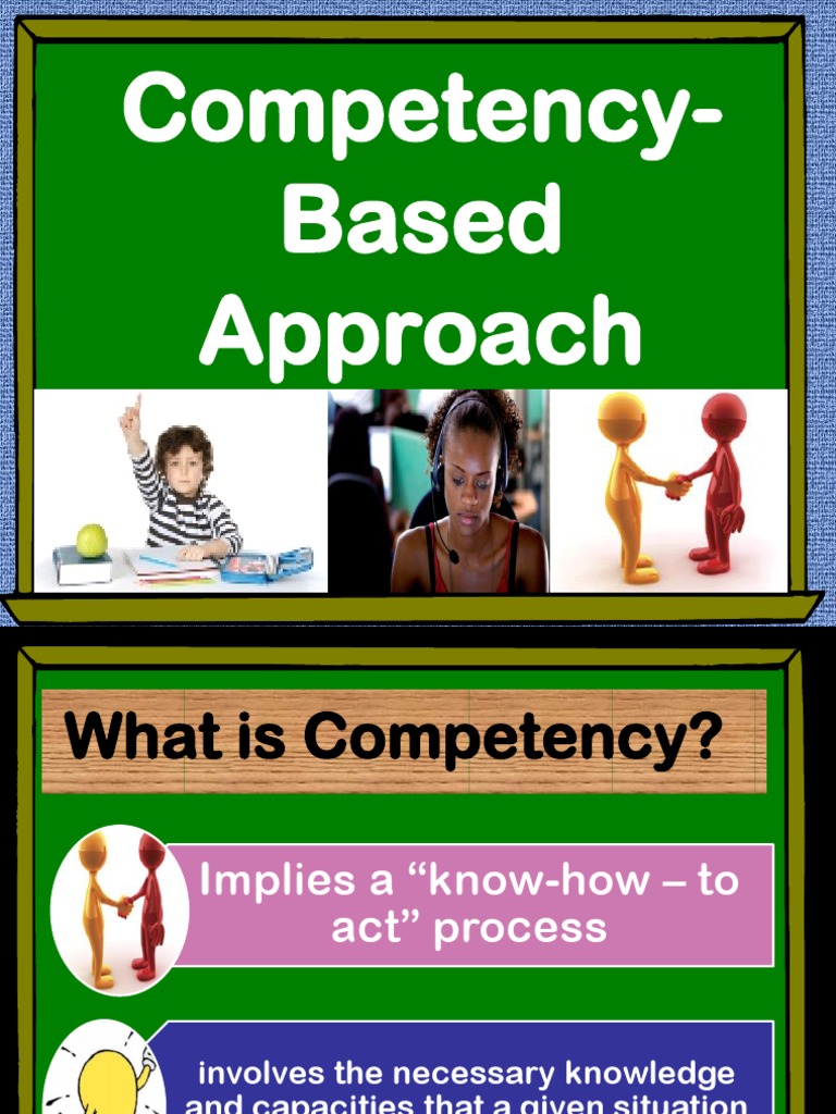 Competence Based Approach Pdf | Competency-Based Education: From Theory ...