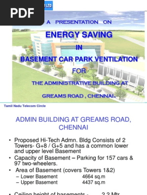 Car Park Ventilation Ventilation Architecture Duct Flow