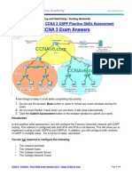 Scaling Networks (Version 6.00) - ScaN OSPF Practice Skills Assessment - PT Answers