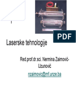 Laserske Tehnologije 1