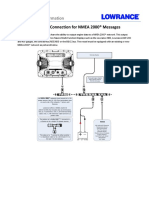 Lowrance Evinrude Engine NMEA2000 Connection