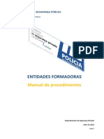 Manual de Procedimentos (Entidades Formadoras) v2