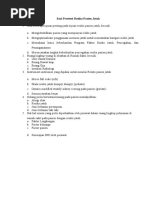 Download Soal Preetest Resiko Pasien Jatuh by Slow Wah BelLo SN354948686 doc pdf