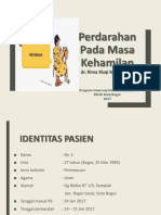 Case Report - Perdarahan Dalam Masa Kehamilan