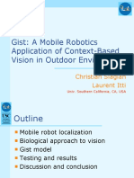 Gist: A Mobile Robotics Application of Context-Based Vision in Outdoor Environment