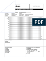 Formulir Catatan Ruang Pemulihan Dan Skor Aldrette