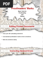 how 12 proofreading symbols