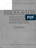 Bibliografia Analitica A Periodicelor Romanesti, Vol. II, 1851-1858, Partea A II-a PDF