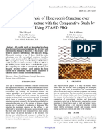 Seismic Analysis of Honeycomb Structure Over Conventional Structure