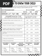 b2s parent input form -