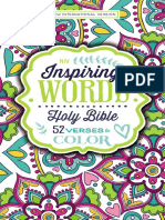 NIV Inspiring Words Holy Bible sampler