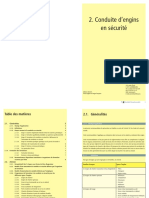 Conduite D'engins en Sécurité PDF