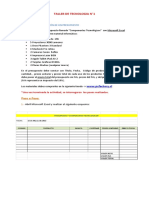 Taller Excel - Presupuesto