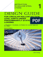 Design Guide 1 - For Circular Hollow Section (CHS) Joints Under Predominantly Static Loading, 2nd Edition