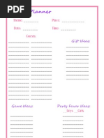 Download Party Planner by Nicole Laws SN35496585 doc pdf