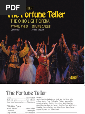 Fortune Teller, The - Libretto (Ohio Light Opera)