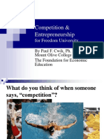 Competition and Entrepreneurship-2010