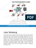 Konsep Lingkungan Polusi Suara