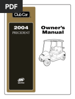 2004 Club Car Owners Manual