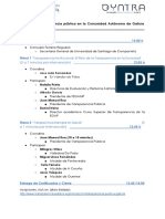 Agenda Jornada Galicia