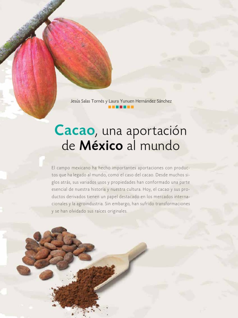 Cacao.pdf Chocolate Mesoamérica