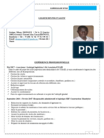 CV Serigne Mbaye