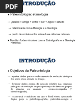 Breve introduccion, paleontologia