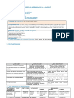 Proyecto de aprendizaje sobre símbolos patrios y regiones del Perú