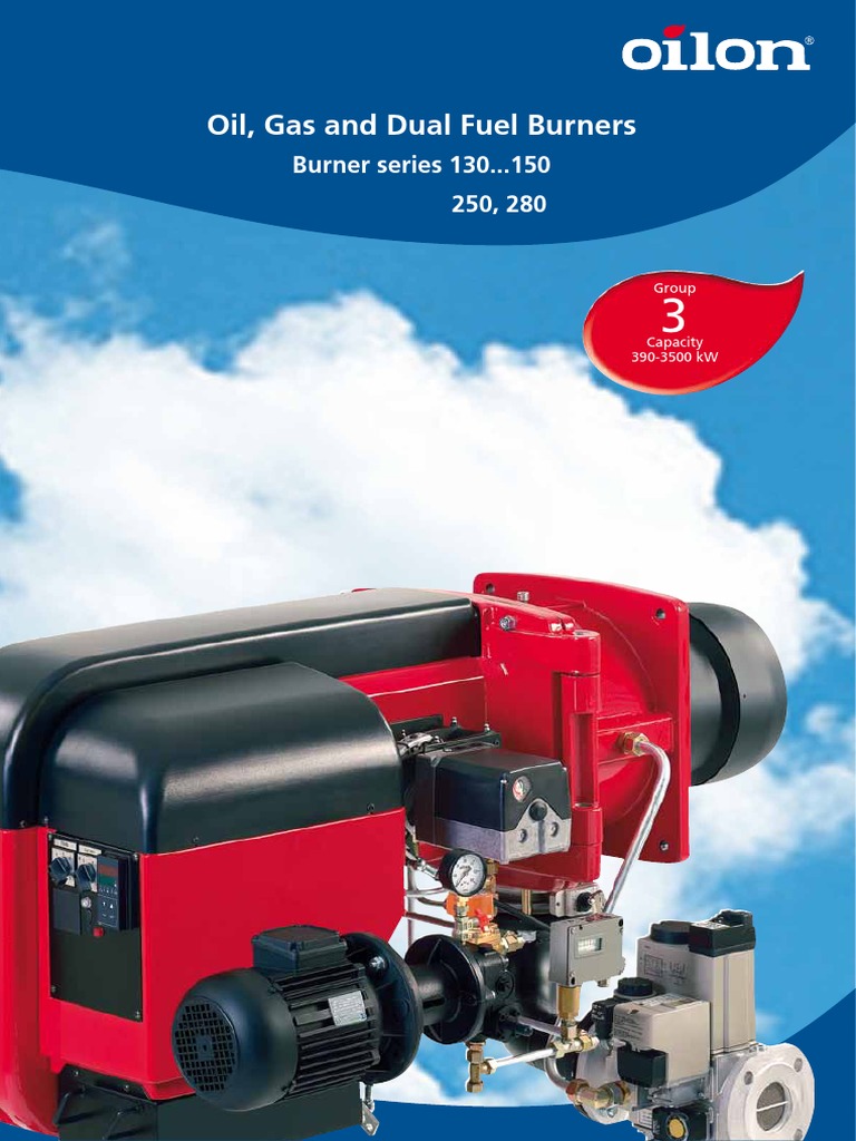 Oilon Burners: Specifications & Features | PDF | Combustion | Boiler