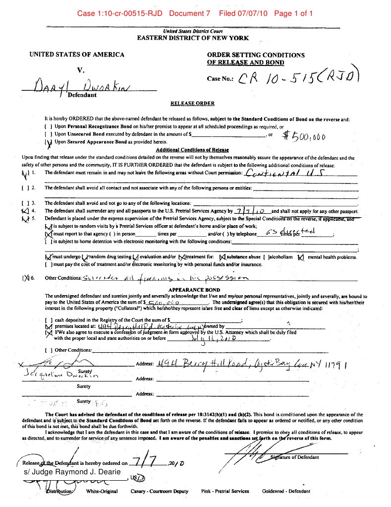 Judge Raymond J. Dearie Ruling Document | PDF