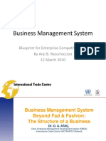 Business Management System: Blueprint For Enterprise Competitiveness by Anji B. Resurreccion 12 March 2010