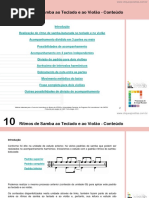 Ritmos de Samba Ao Teclado e Ao Violao Conteudo