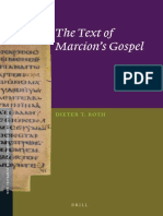 ROTH, Dieter. T. (2015), The Text of Marcion - S Gospel. Leiden and Boston, Brill PDF