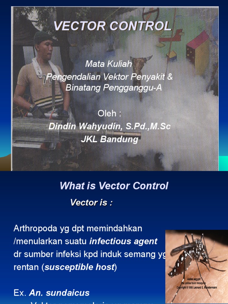 Vector Control | PDF