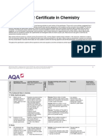 Aqa Science Igcse Chemistry Sow