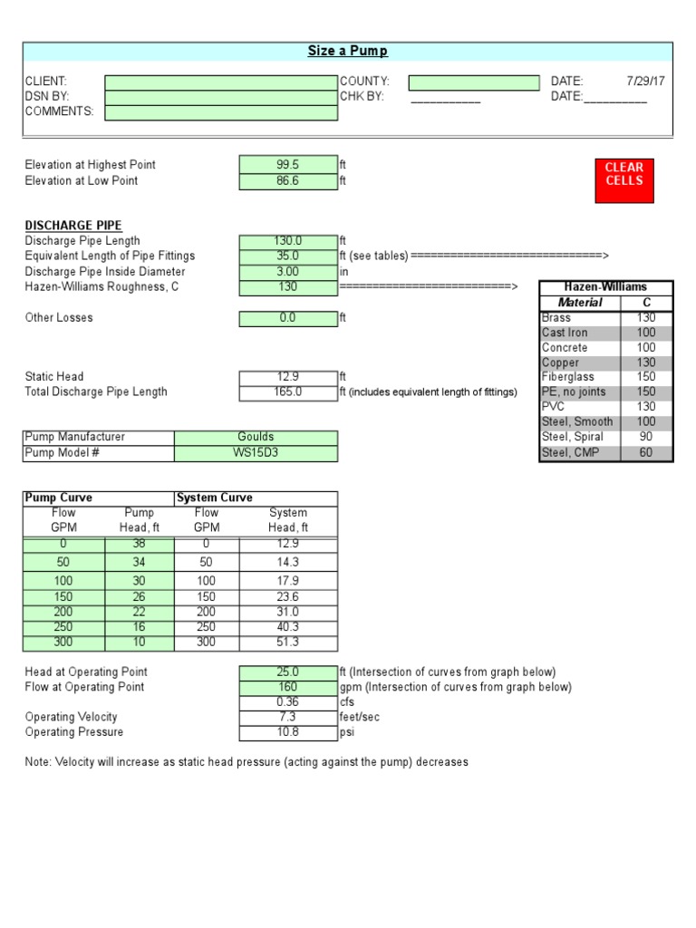 pressure calculation test b31.3 Calculation Sizing Pump pressure calculation test b31.3 Calculation Sizing Pump