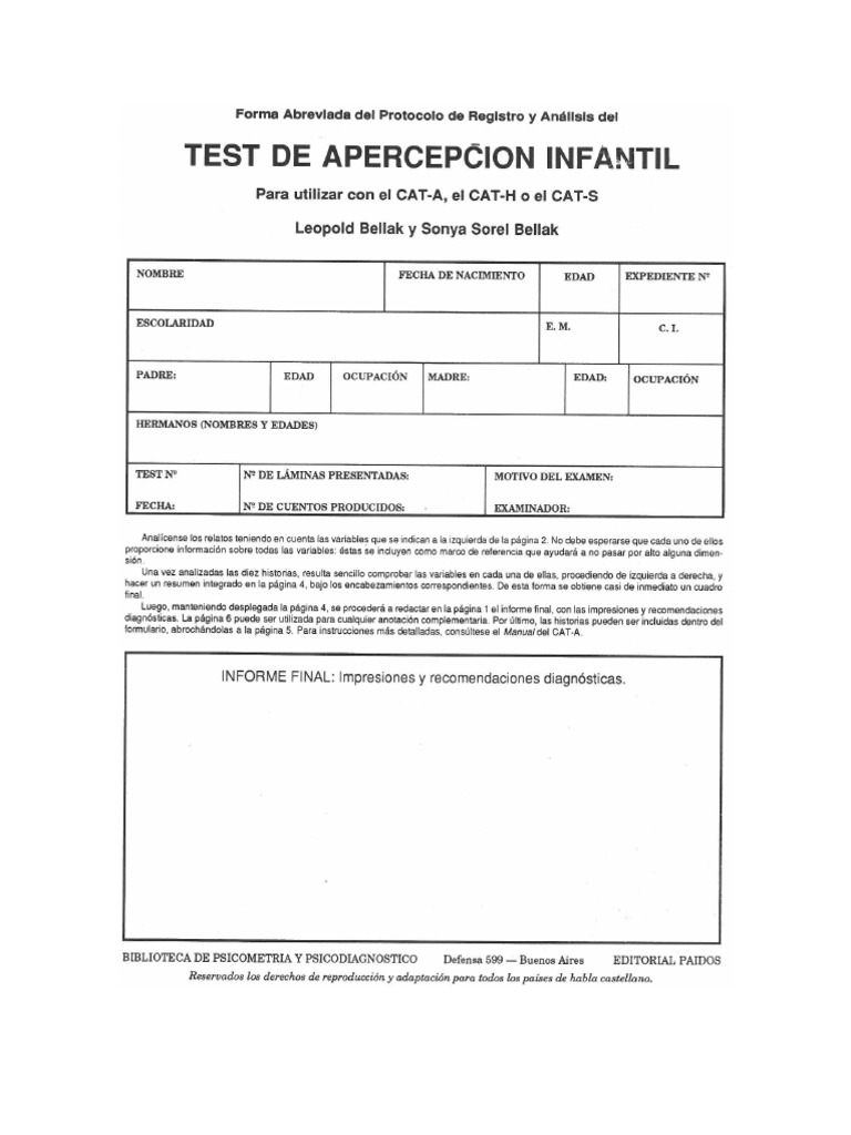 Protocolo Cat | PDF